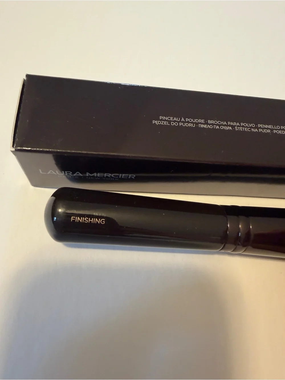 Laura Mercier Black Finishing Brush, brand new in box